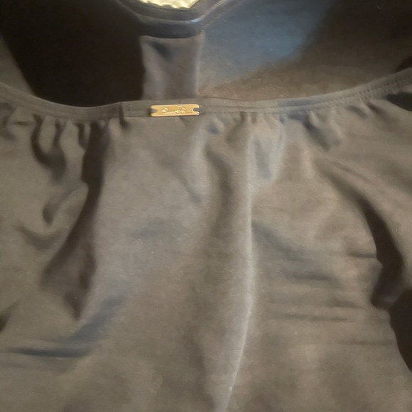 Anne Cole bathing suit black strapless - Picture 3 of 7